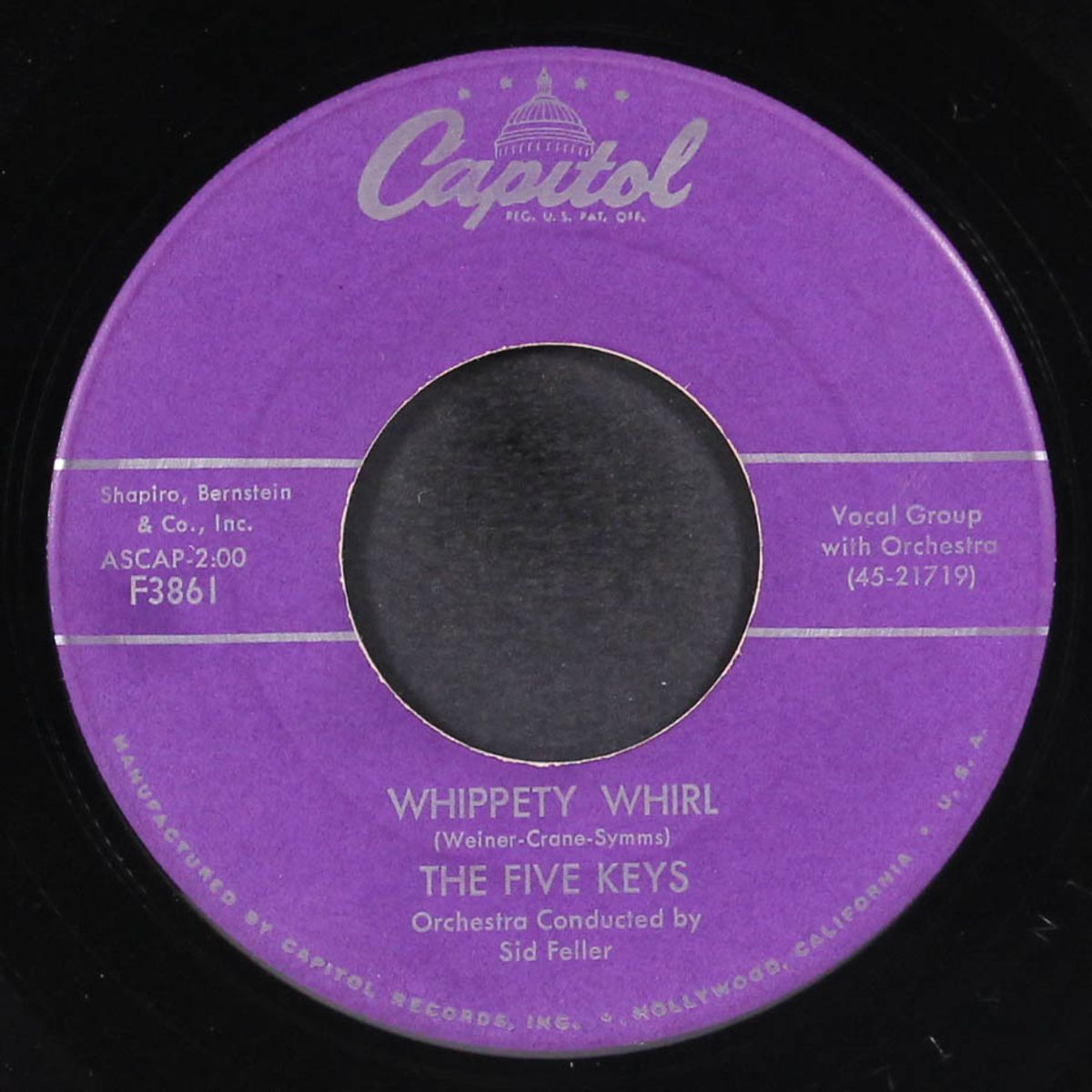 from me to you / whippety whirl by FIVE KEYS