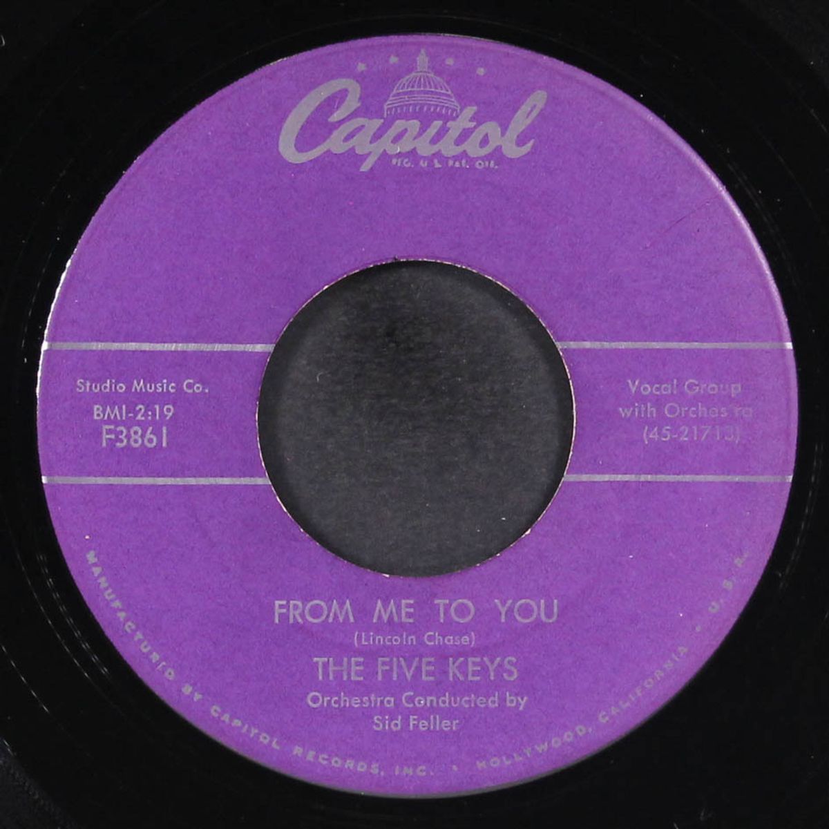from me to you / whippety whirl by FIVE KEYS