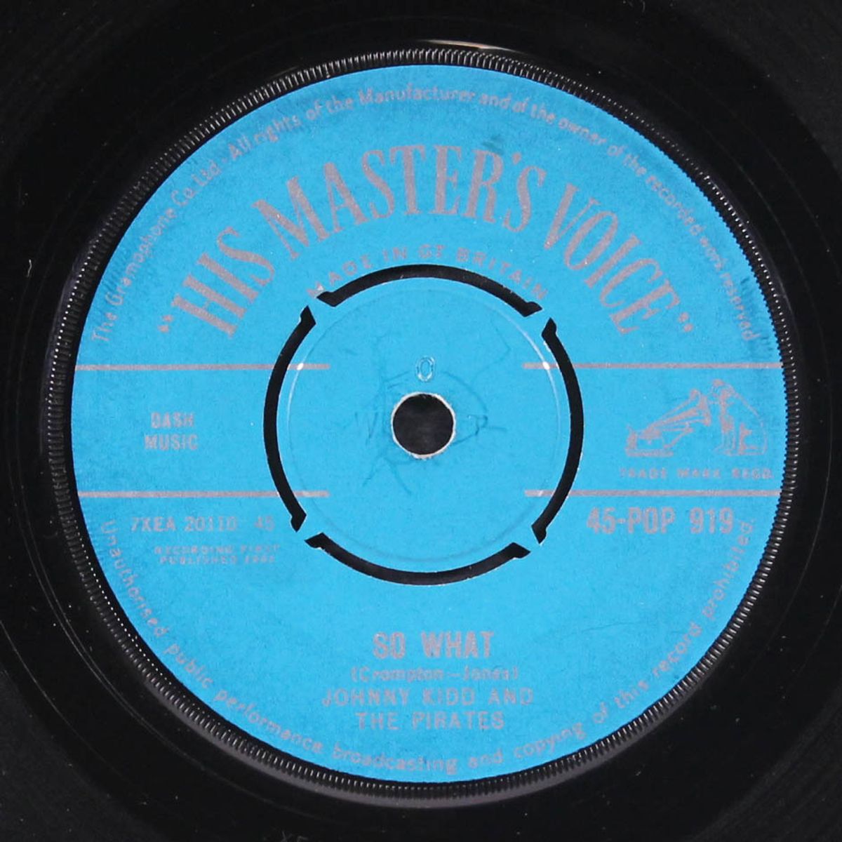 please don't bring me down / so what by JOHNNY KIDD & PIRATES