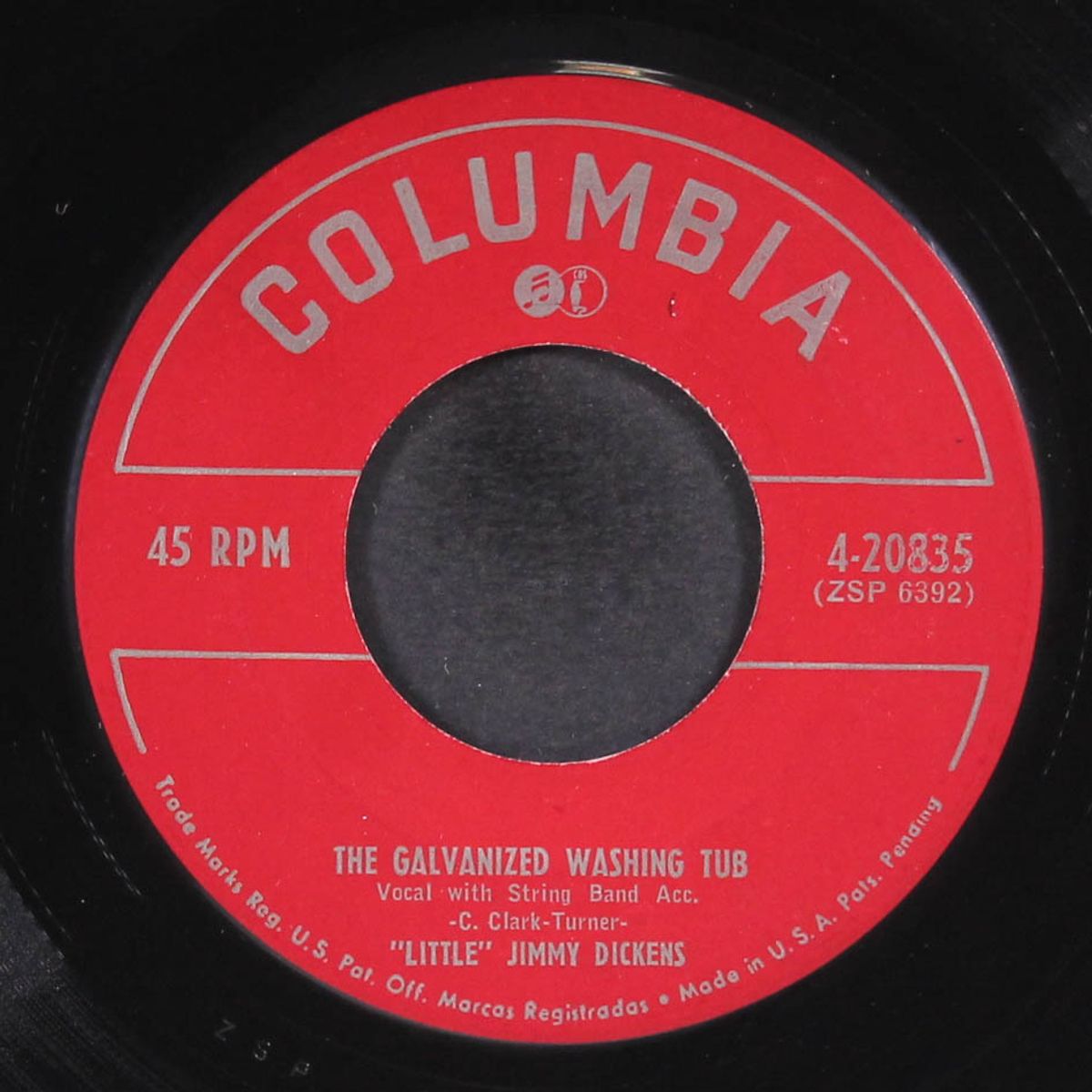 the sign on the highway / the galvanized washing tub by 'LITTLE' JIMMY DICKENS