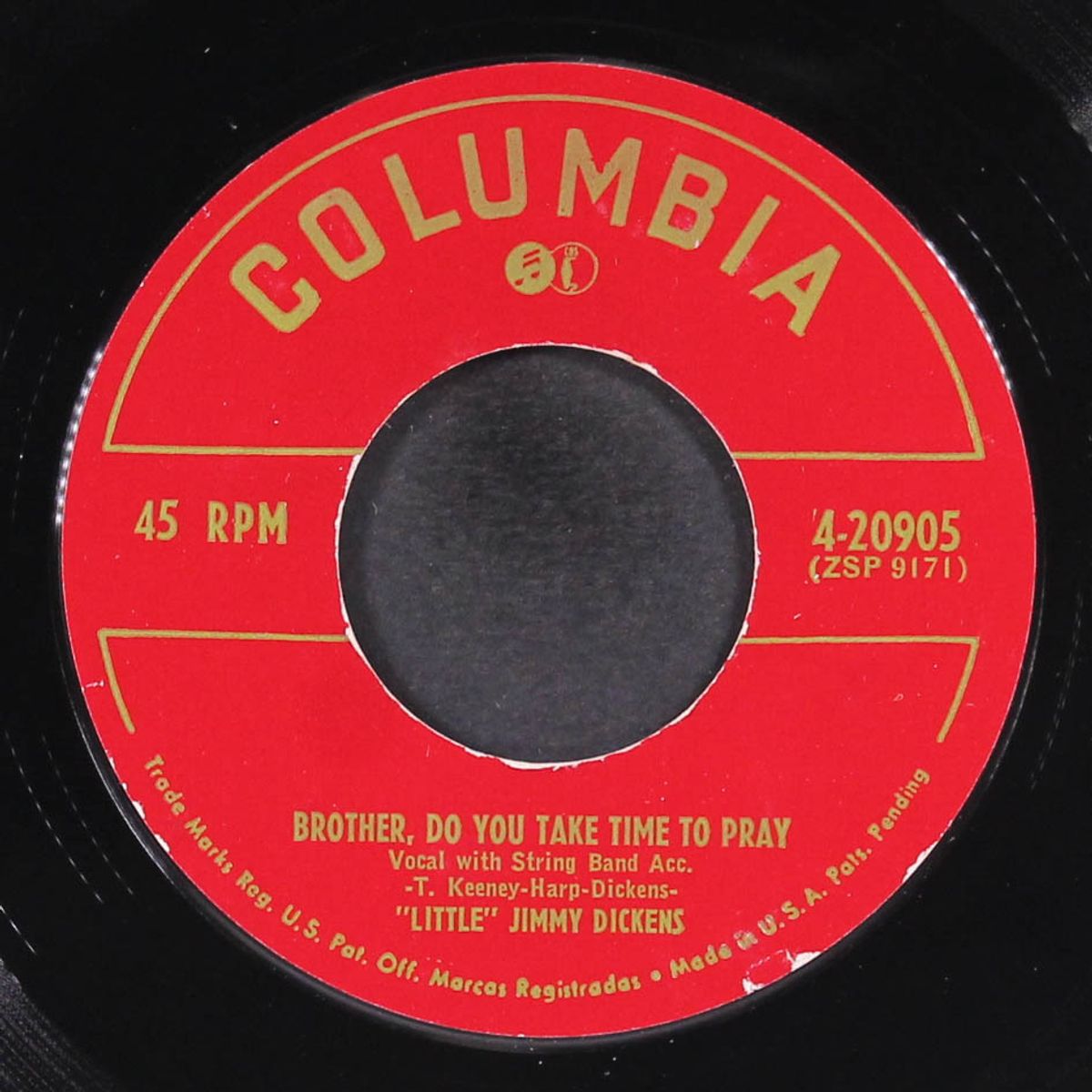 they locked god outside the iron curtain / brother, do you take time to pray by 'LITTLE' JIMMY DICKENS