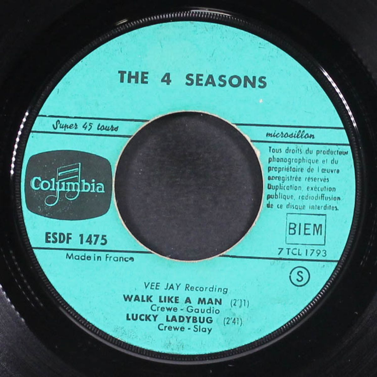 walk like a man by FOUR SEASONS