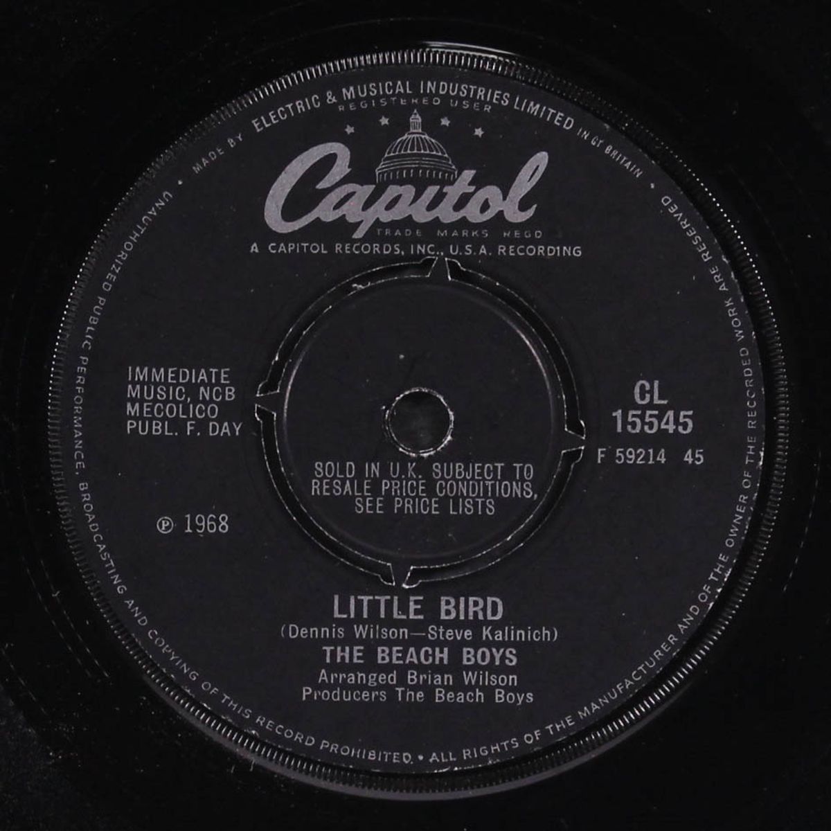 friends / little bird by BEACH BOYS
