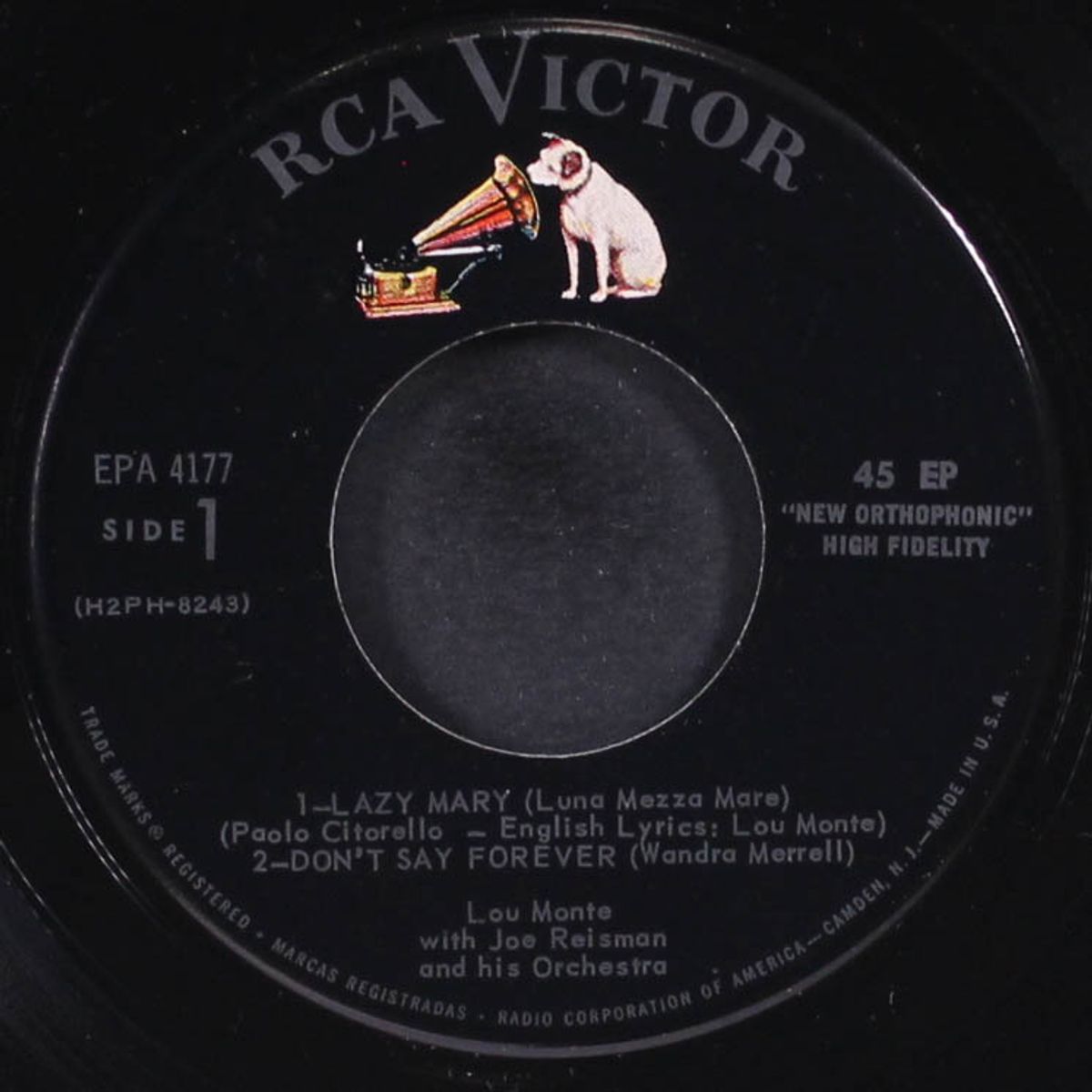sings for you by LOU MONTE