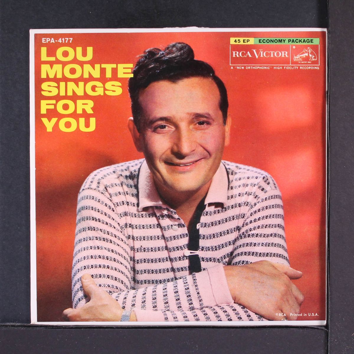 sings for you by LOU MONTE