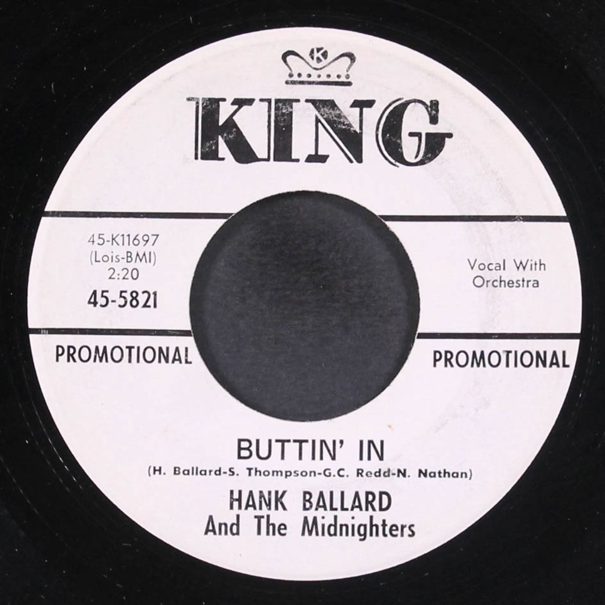 buttin' in / i'm learning by HANK BALLARD & MIDNIGHTERS