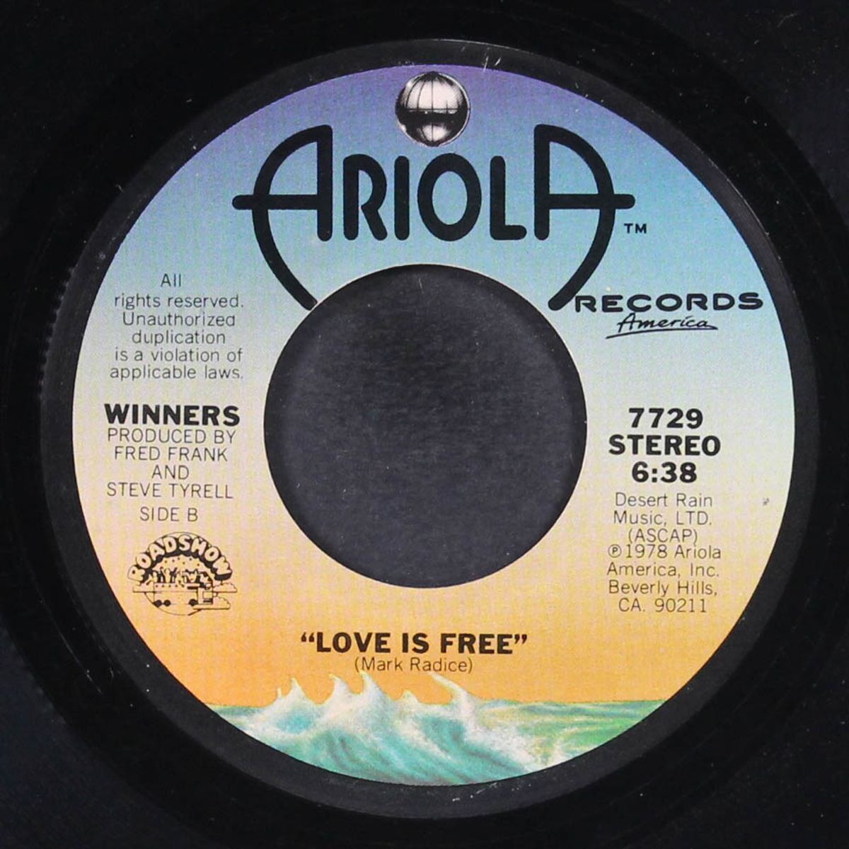 get on up and do it / love is free by WINNERS