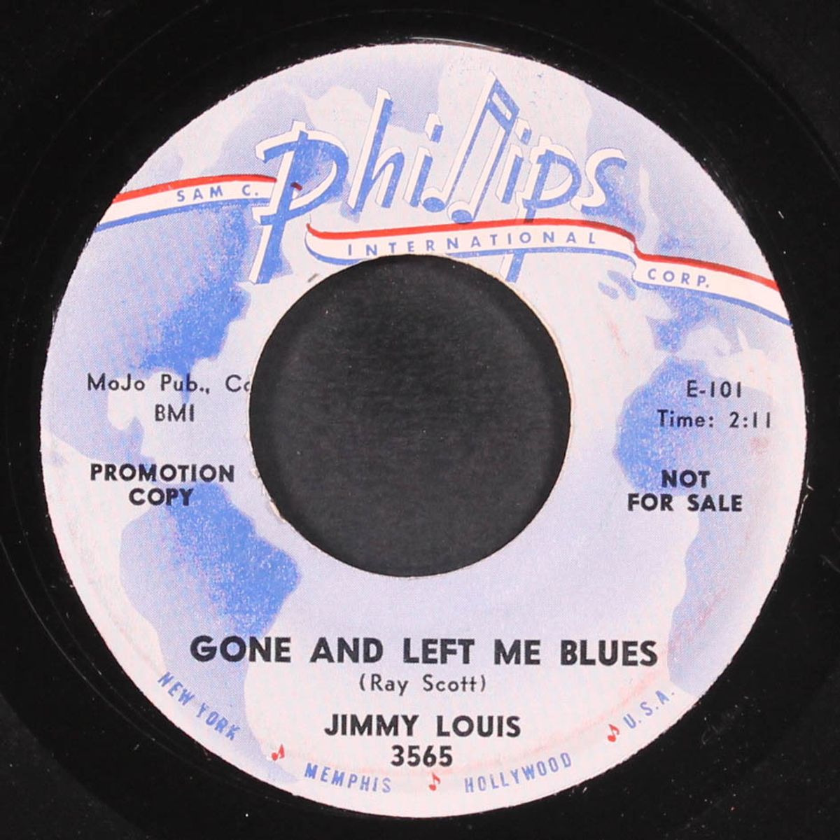 your fool / gone and left me blues by JIMMY LOUIS