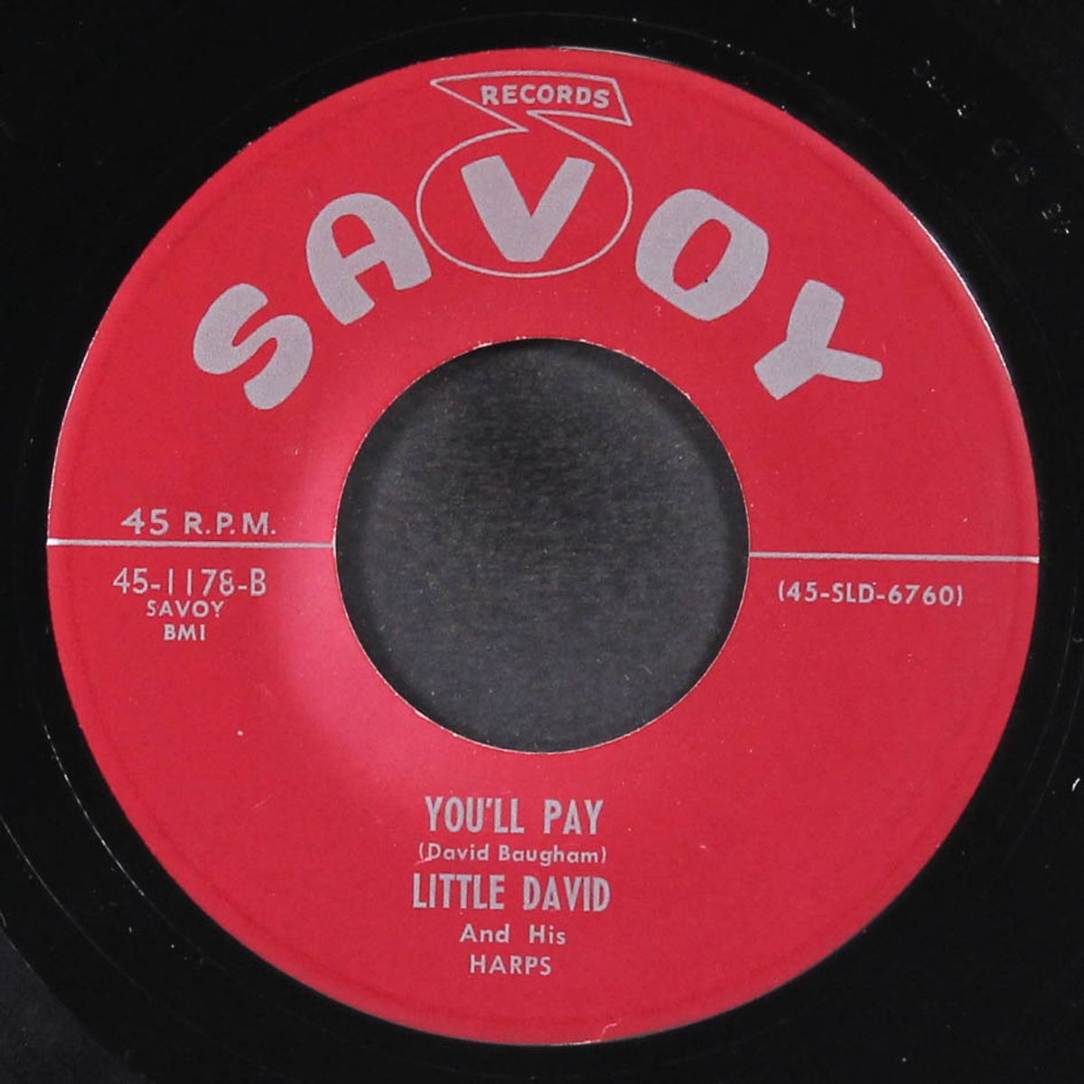 i won't cry / you'll pay by LITTLE DAVID & HARPS