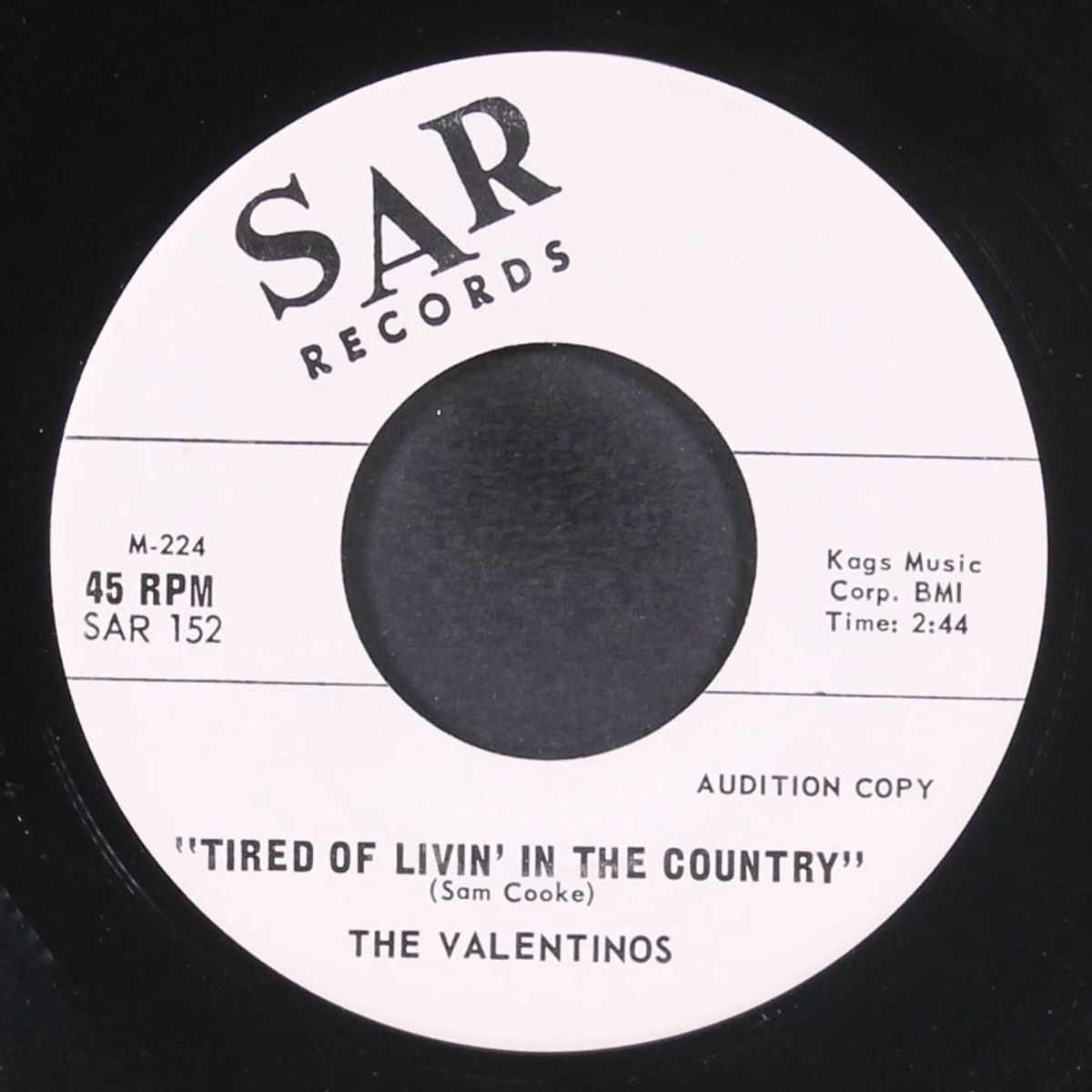 it's all over now / tired of livin' in the country by VALENTINOS