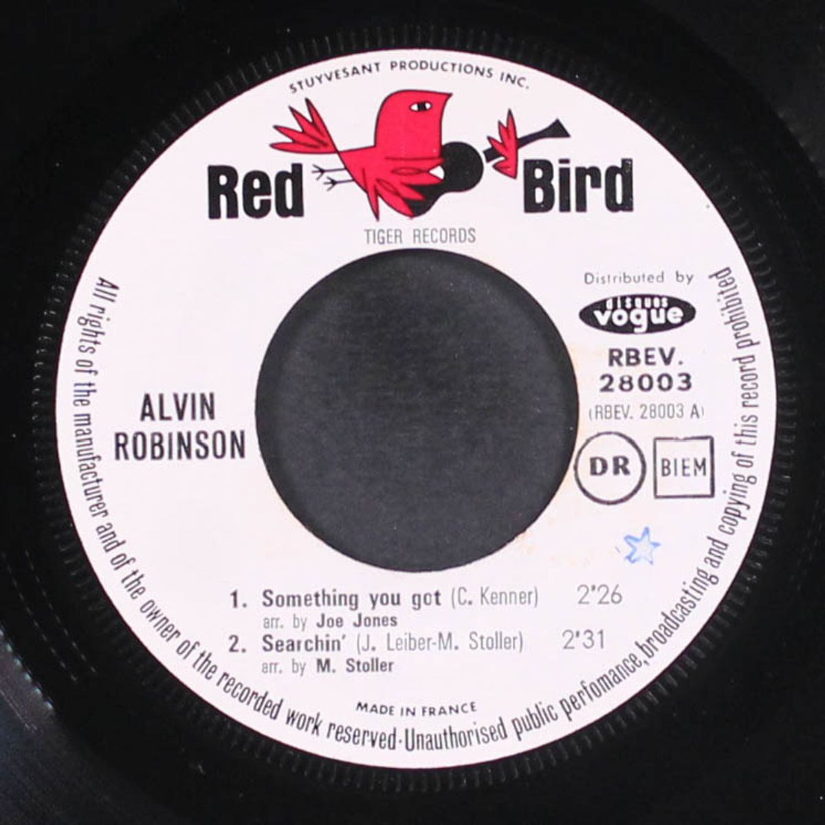 something you got by ALVIN ROBINSON
