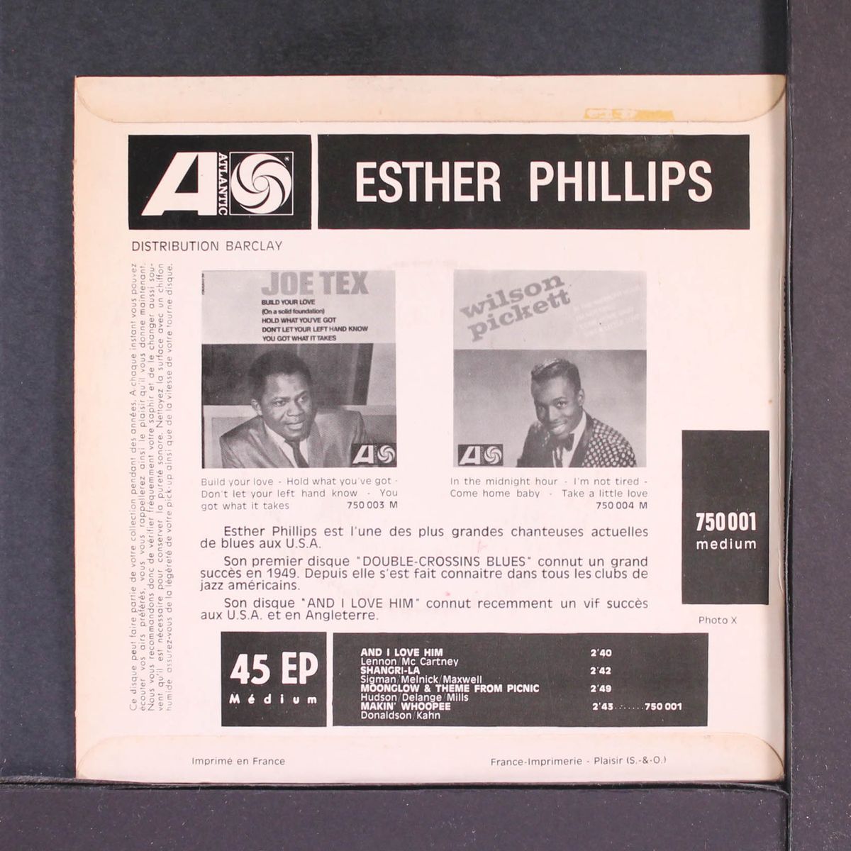 and i love him by ESTHER PHILLIPS