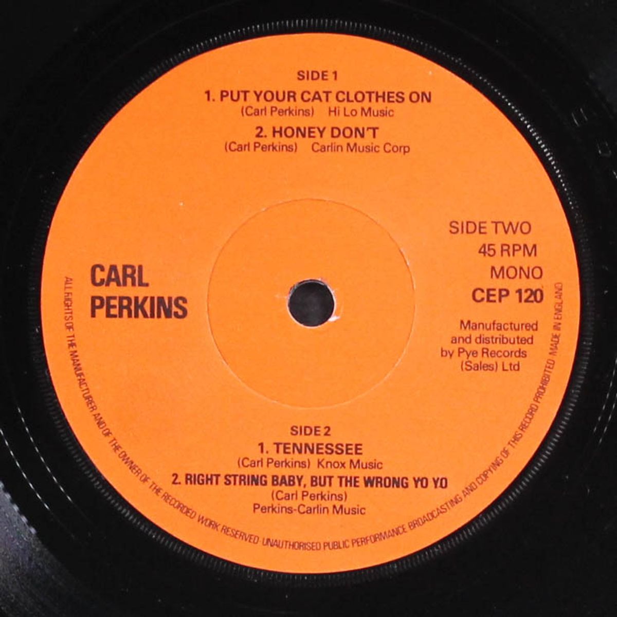 put your cat clothes on + 3 by CARL PERKINS