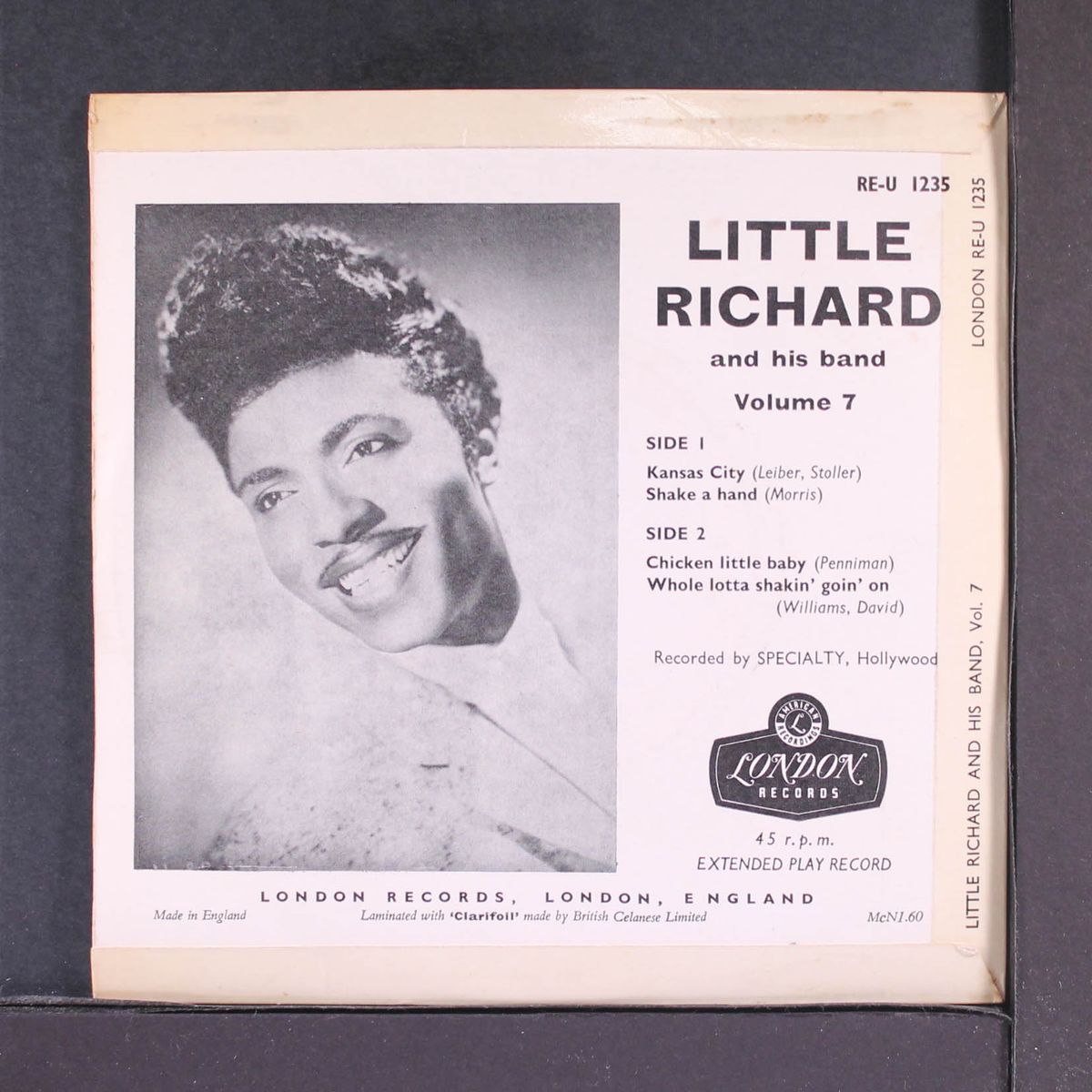and his band, vol. 7 by LITTLE RICHARD