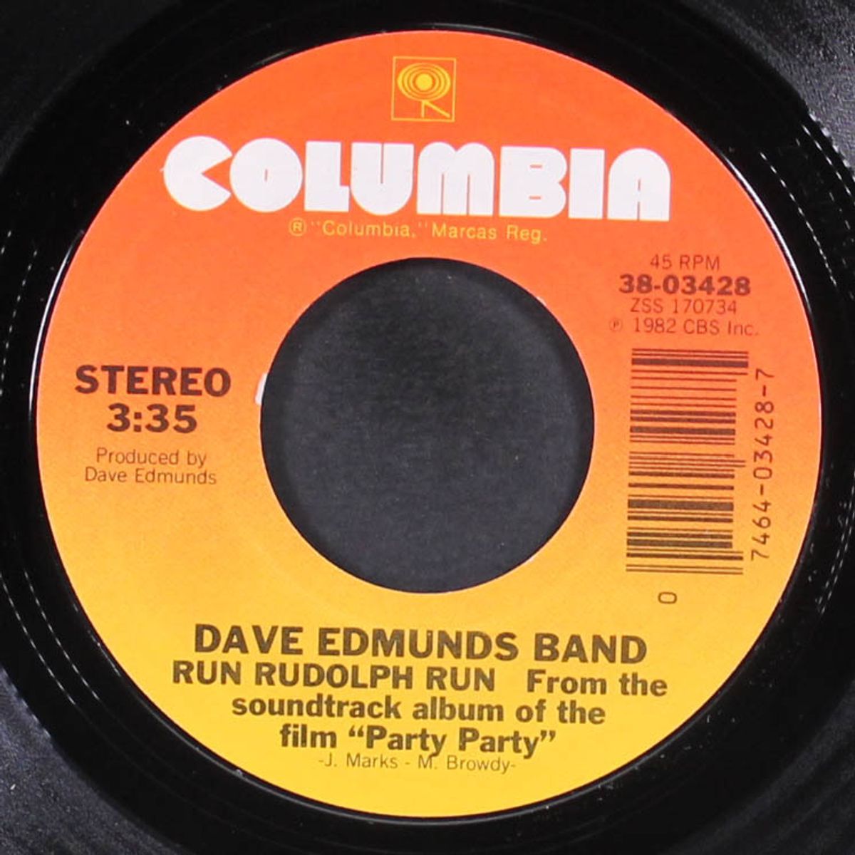 run rudolph run / deep in the heart of texas by DAVE EDMUNDS BAND