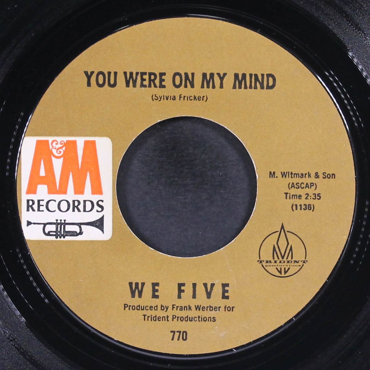 you were on my mind / small world by WE FIVE