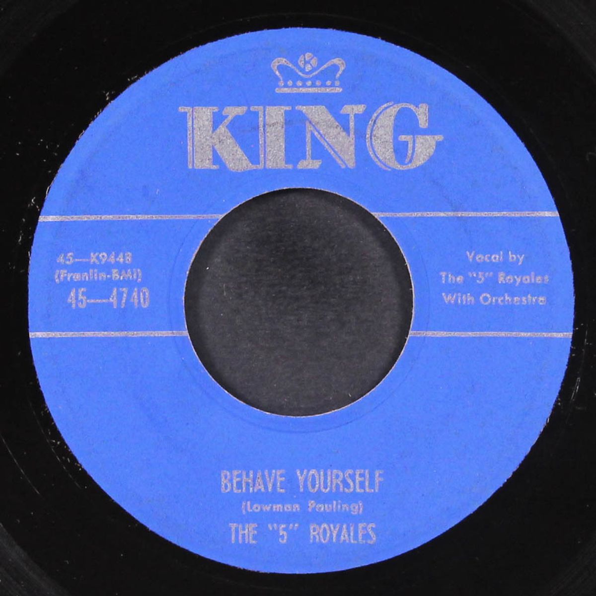 i'm gonna run it down / behave yourself by FIVE ROYALES