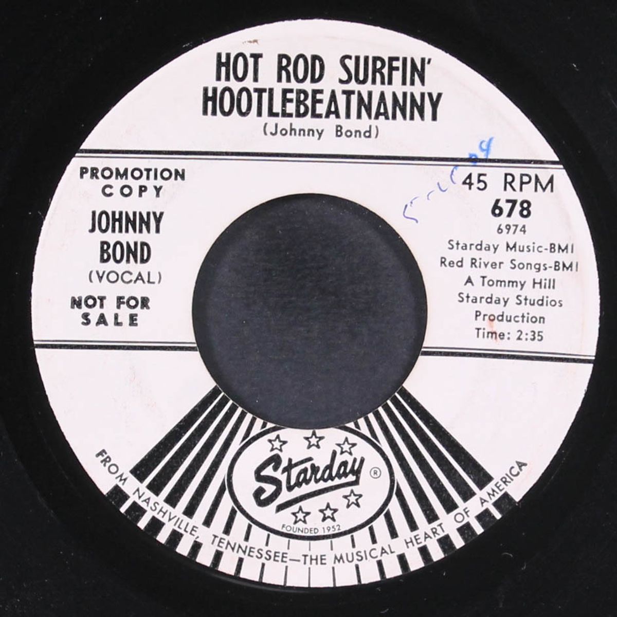 hot rod surfin' hootlebeatnanny by JOHNNY BOND