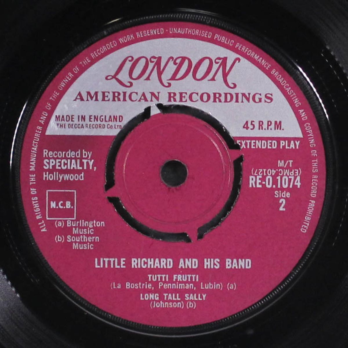 and his band by LITTLE RICHARD