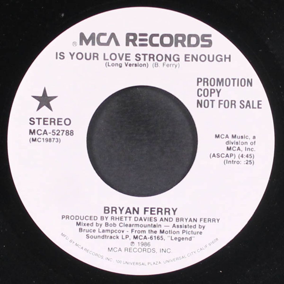 is your love strong enough by BRYAN FERRY