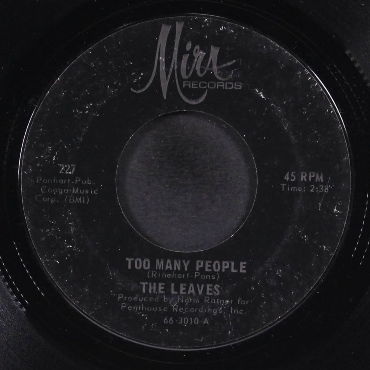too many people / girl from the east by LEAVES
