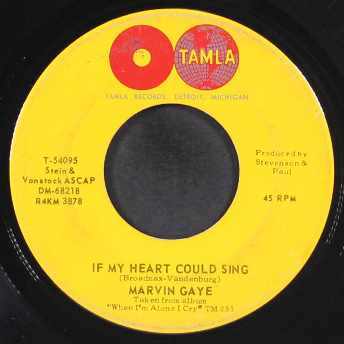 try it baby / if my heart could sing by MARVIN GAYE