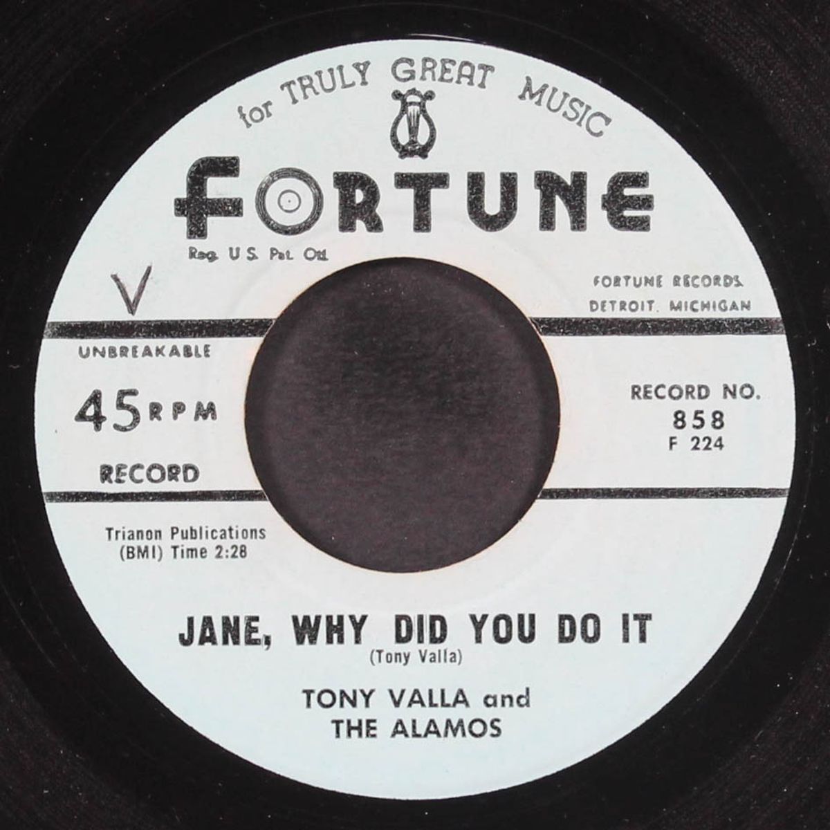 jane, why did you do it / la bomba by TONY VALLA & ALAMOS