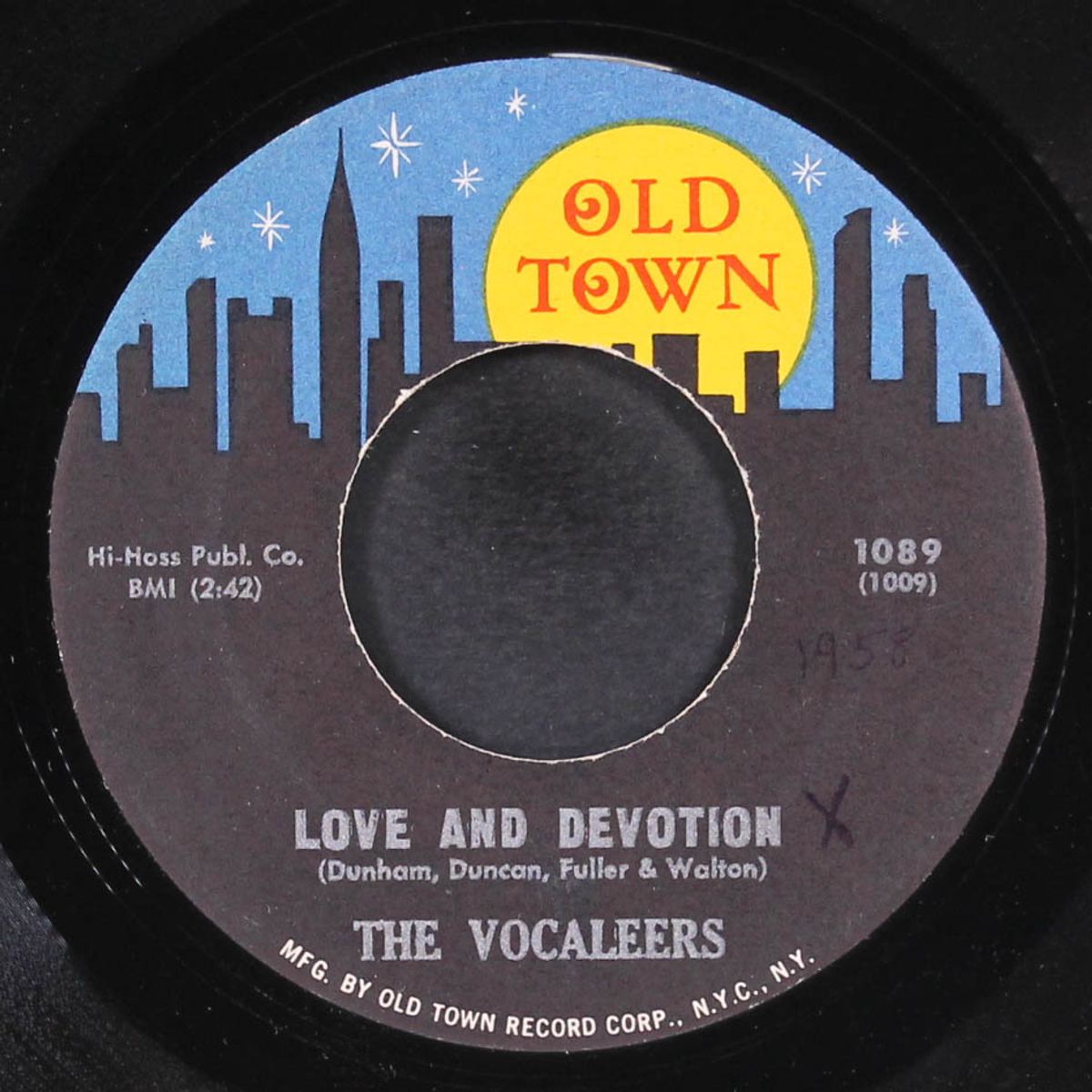 this is the night / love and devotion by VOCALEERS