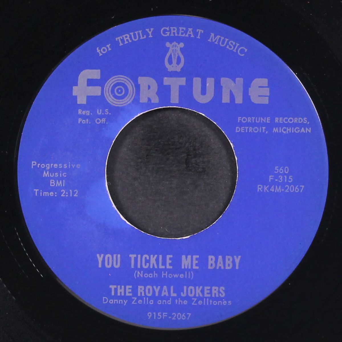 you tickle me baby / you came along by ROYAL JOKERS