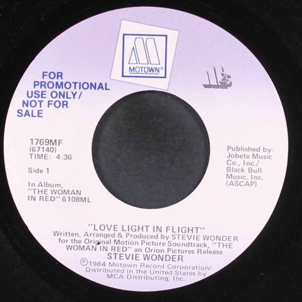 love light in flight / it's more than you by STEVIE WONDER