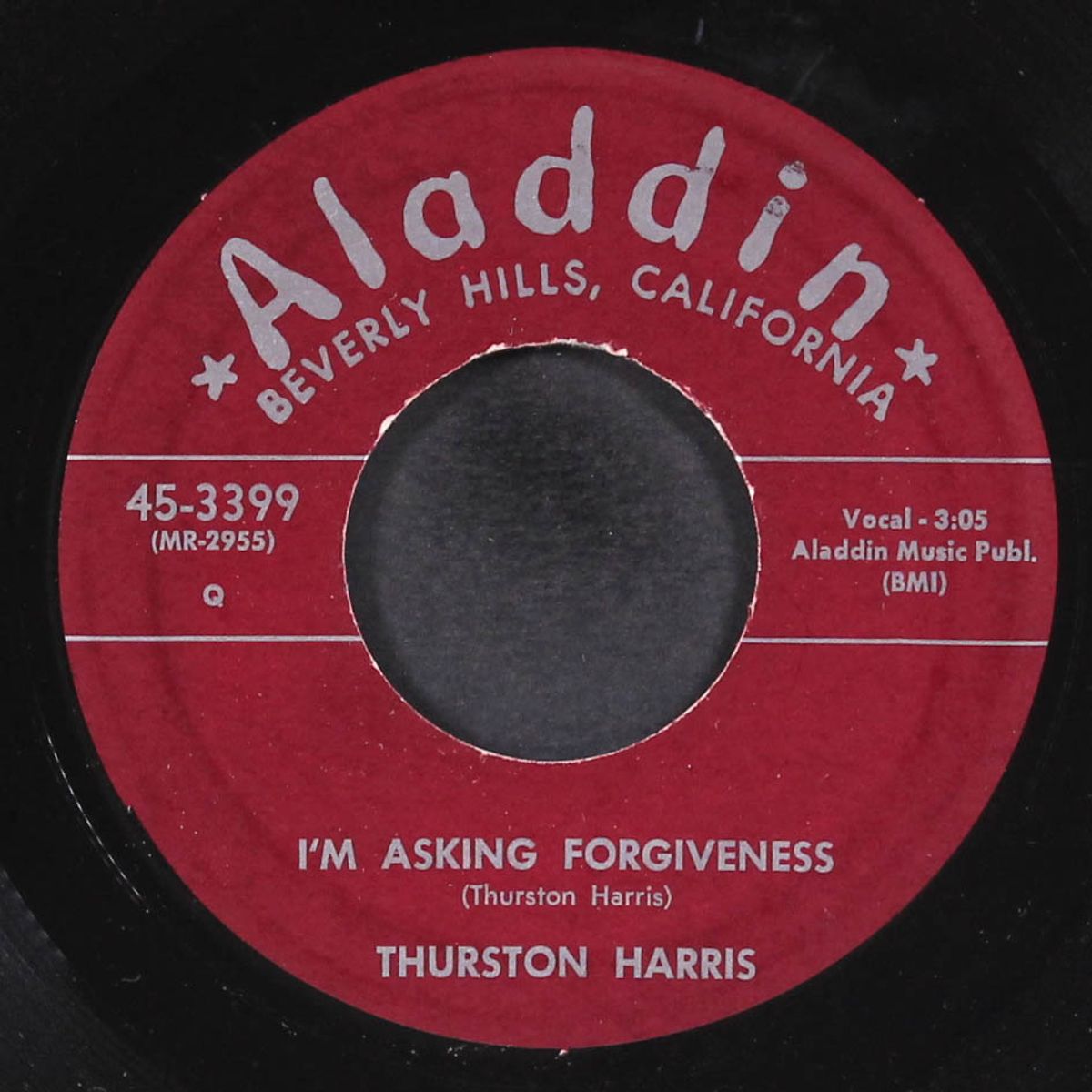 do what you did / i'm asking forgiveness by THURSTON HARRIS