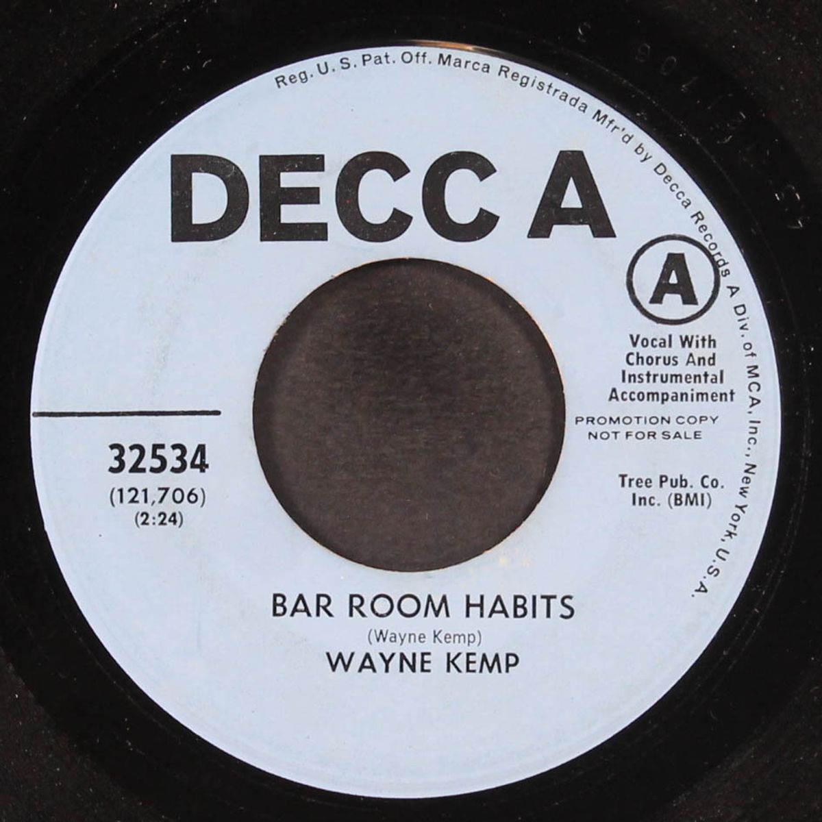 bar room habits by WAYNE KEMP