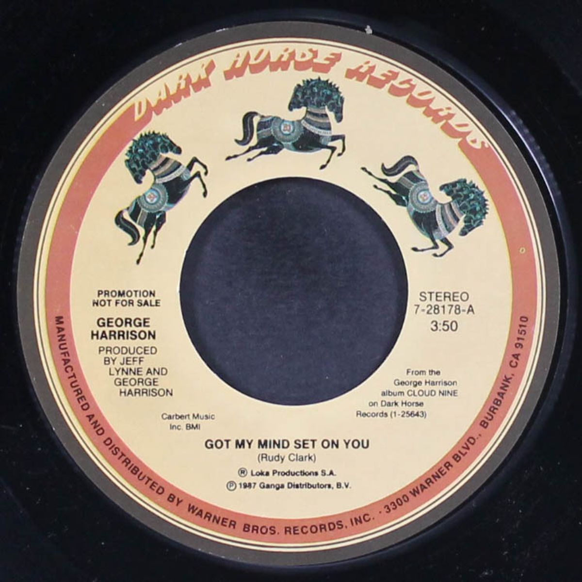 got my mind set on you / lay his head by GEORGE HARRISON