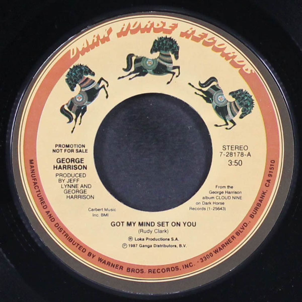 got my mind set on you / lay his head by GEORGE HARRISON