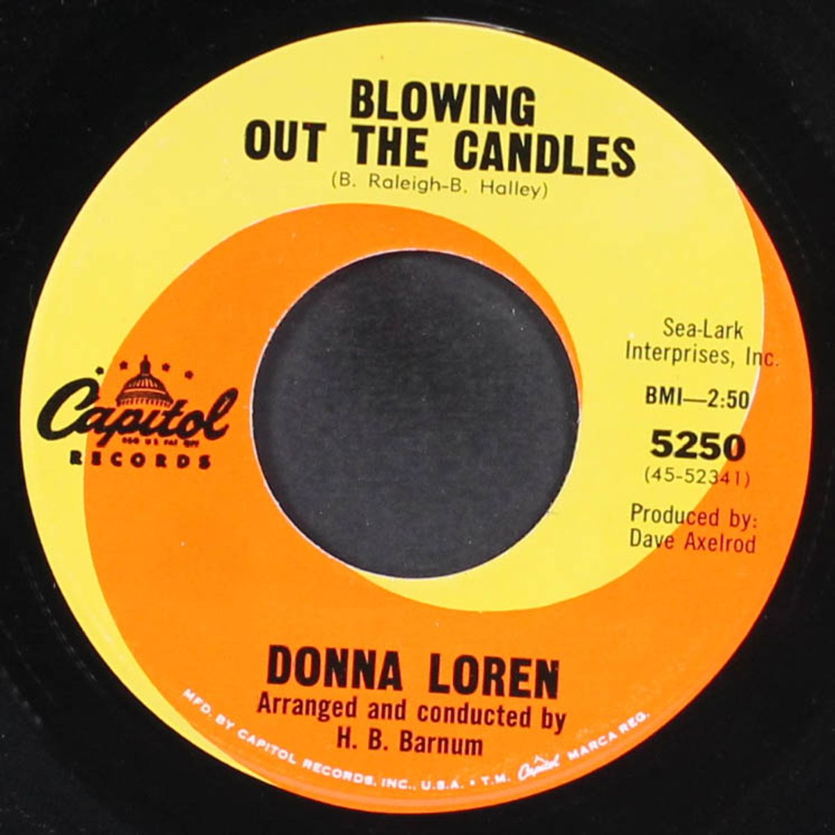 blowing out the candles / just a little girl by DONNA LOREN