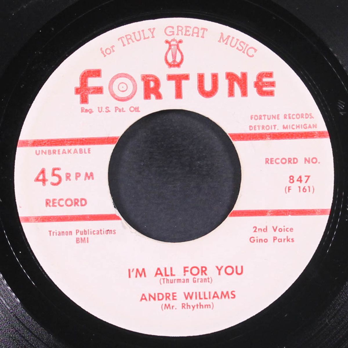 put a chain on it / i'm all for you by ANDRE WILLIAMS & GINO PARKS