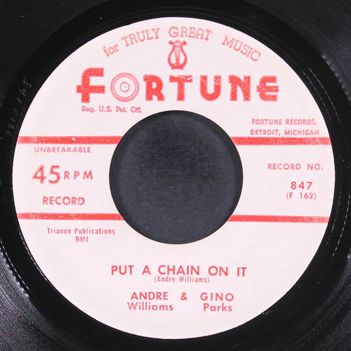 put a chain on it / i'm all for you by ANDRE WILLIAMS & GINO PARKS