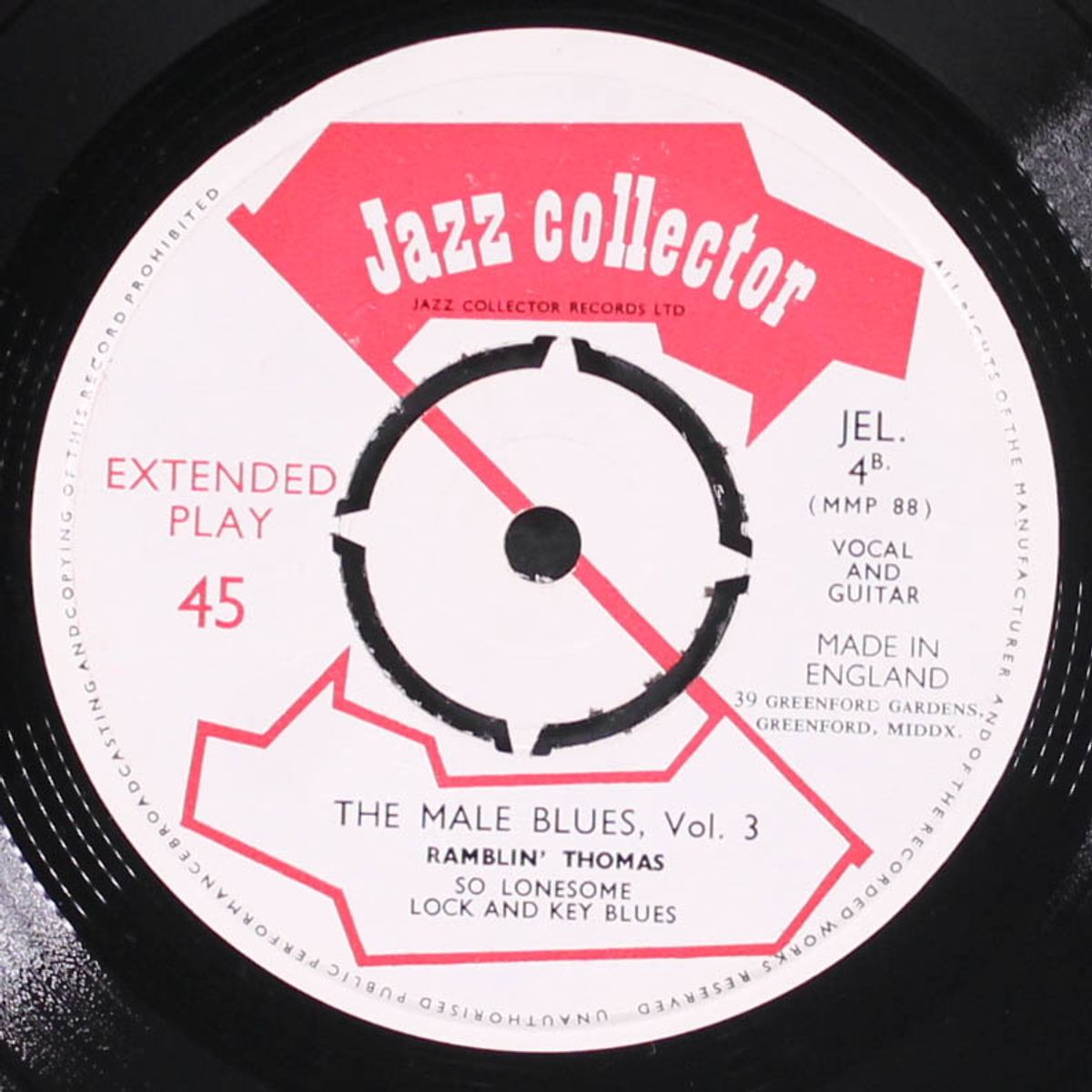 the male blues, vol. 3 by BLIND BLAKE / RAMBLIN' THOMAS