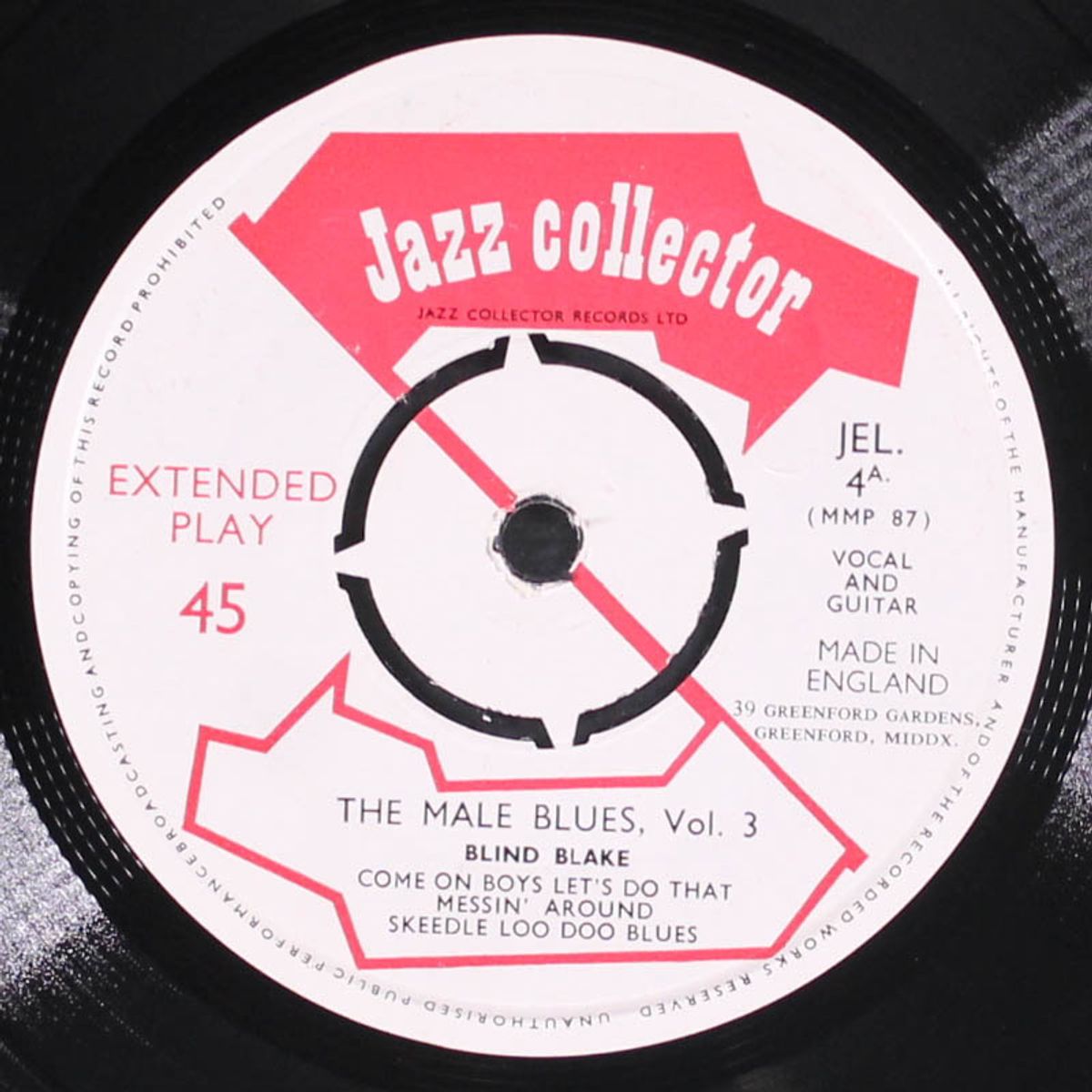 the male blues, vol. 3 by BLIND BLAKE / RAMBLIN' THOMAS