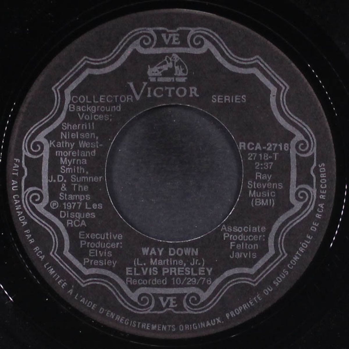 moody blue / way down by ELVIS PRESLEY