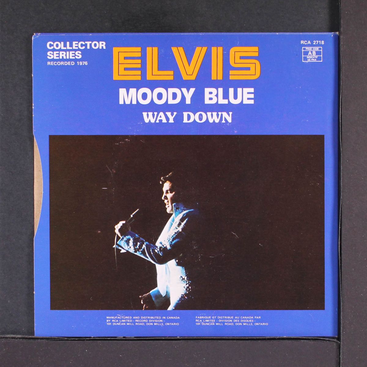 moody blue / way down by ELVIS PRESLEY