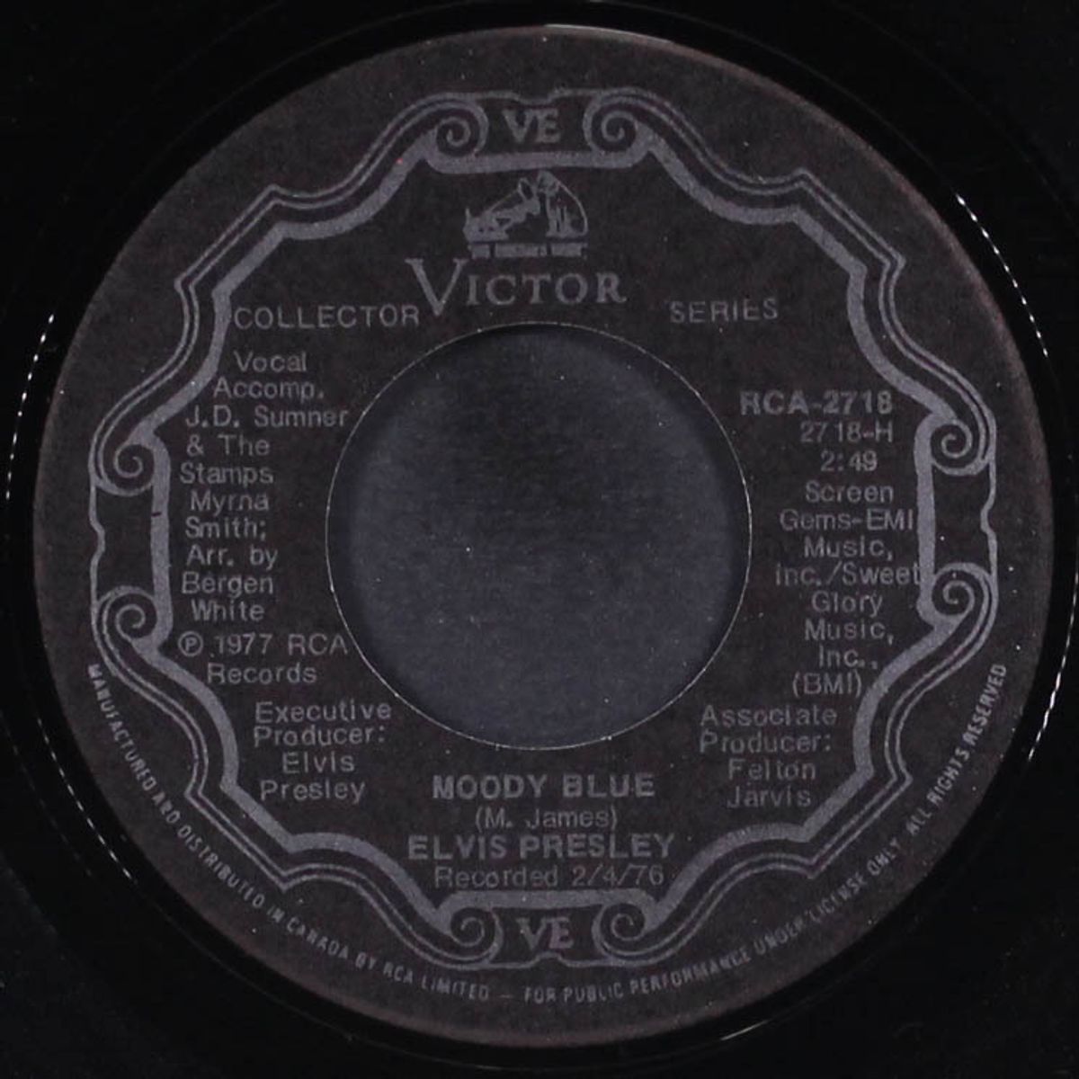 moody blue / way down by ELVIS PRESLEY