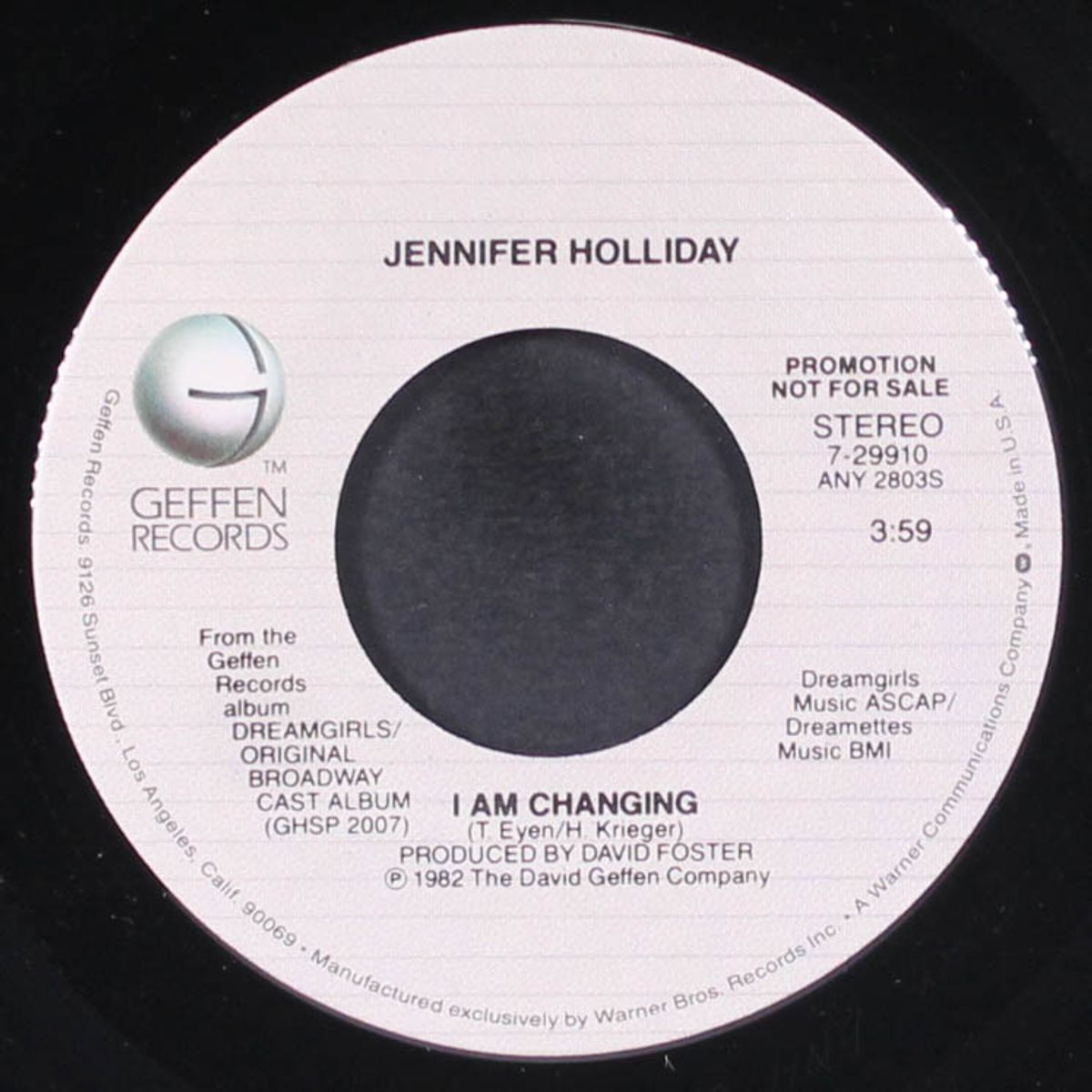 i am changing / cadillac car (performed by original broadway cast) by JENNIFER HOLLIDAY