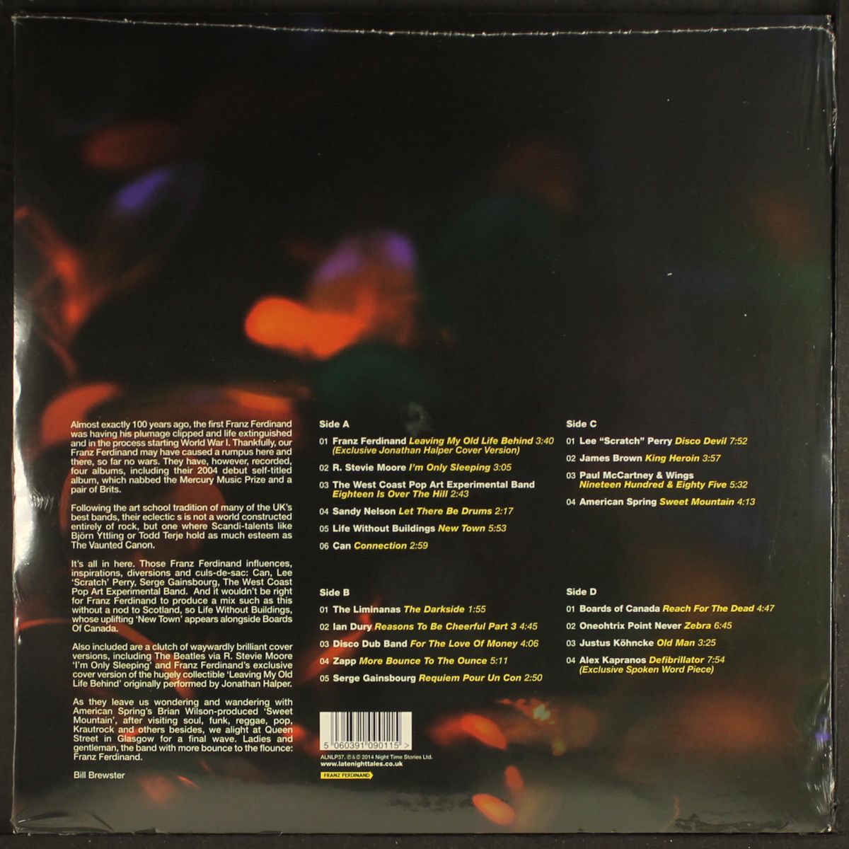 late night tales: franz ferdinand by VARIOUS
