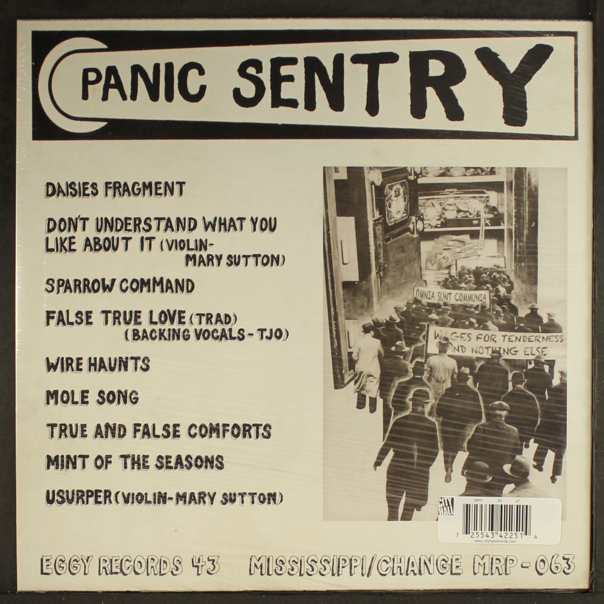 panic sentry by DRAGGING AN OX THROUGH WATER