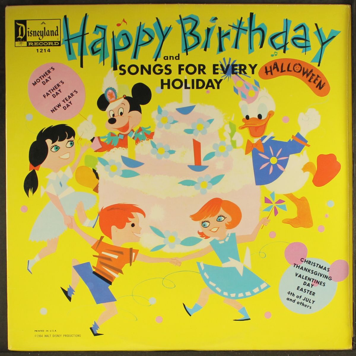 happy birthday and songs for every holiday by VARIOUS