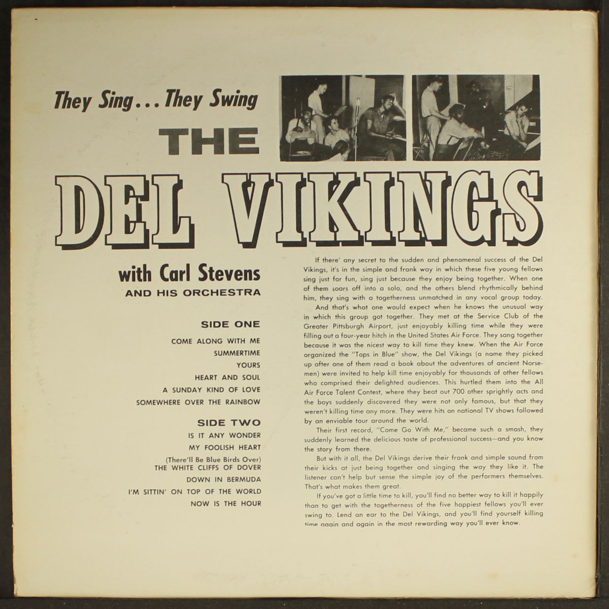 they sing...they swing by DEL VIKINGS
