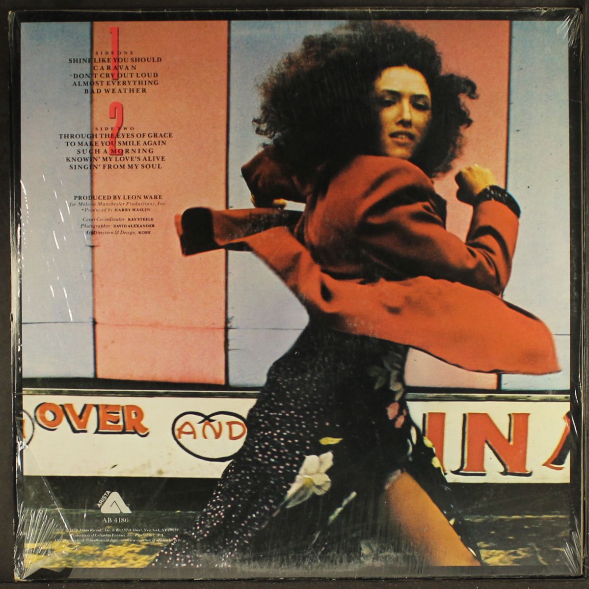 don't cry out loud by MELISSA MANCHESTER