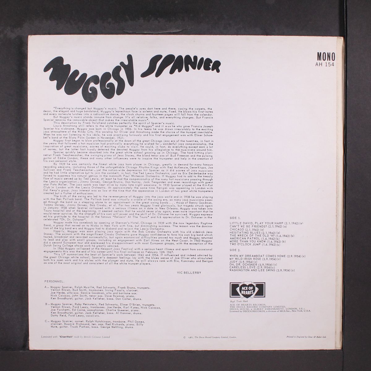 muggsy spanier by MUGGSY SPANIER
