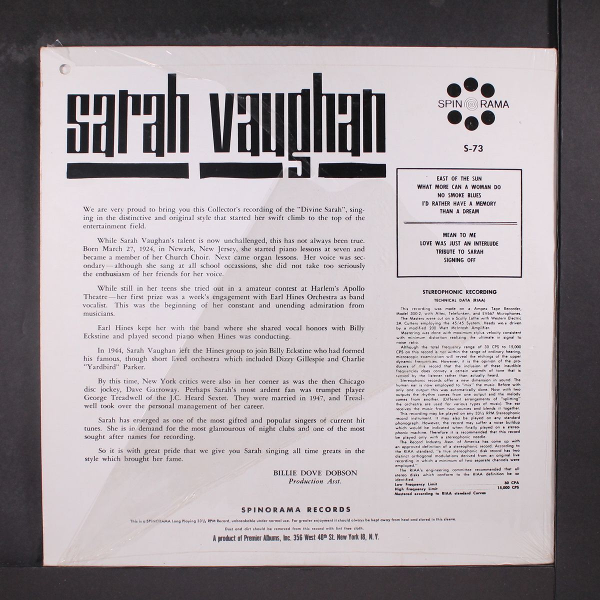 sweet, sultry and swinging by SARAH VAUGHAN